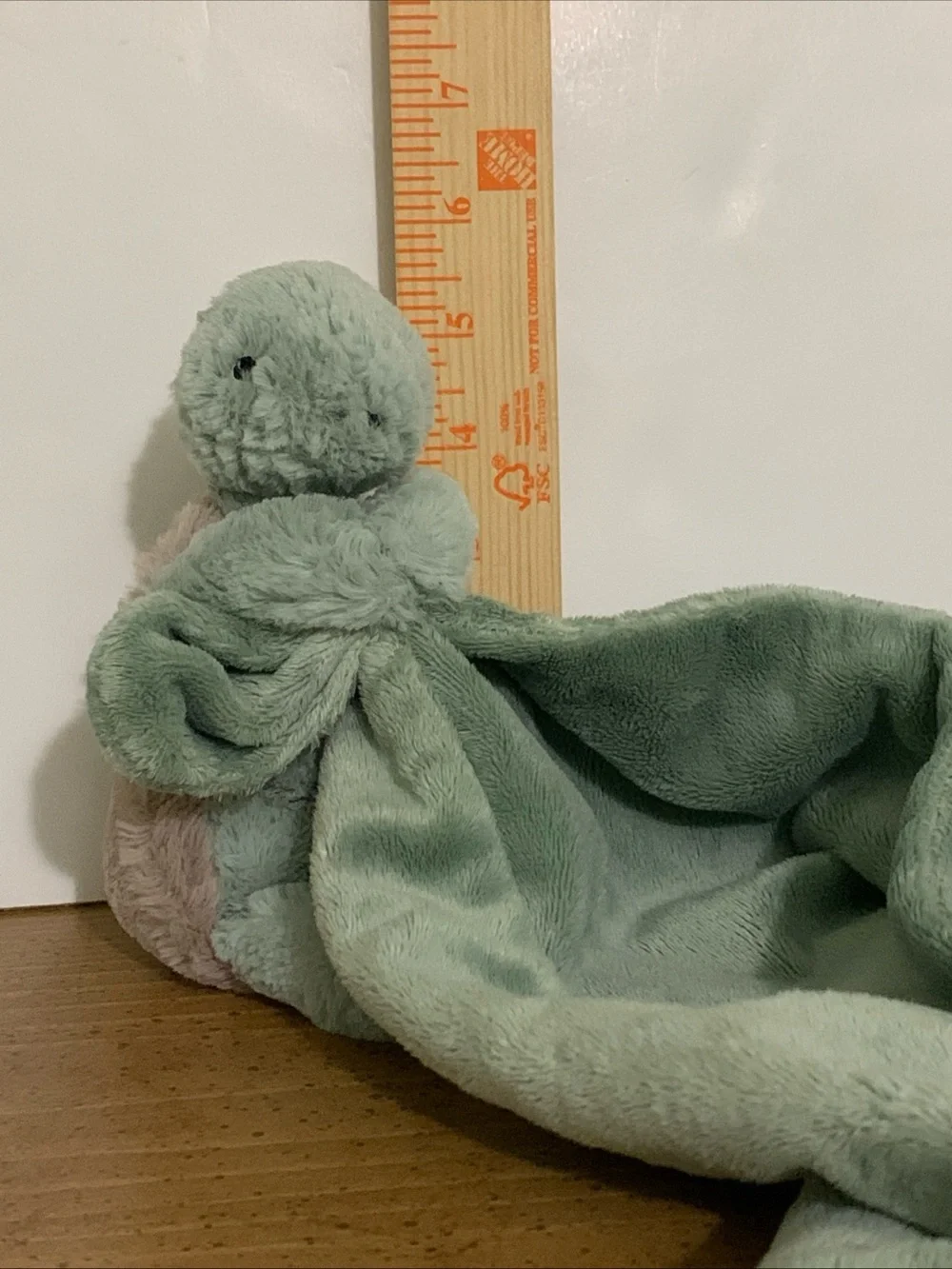 Jellycat Bashful Turtle Soft Plush Baby Lovey  Security Blanket Soother